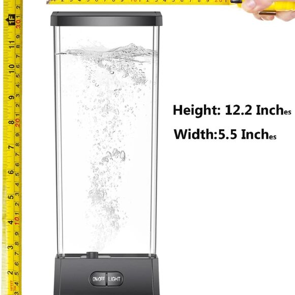 CALOVER Jellyfish Tank Lava Night Light Color Changing New -Great Holidays Gift! - Picture 5 of 5